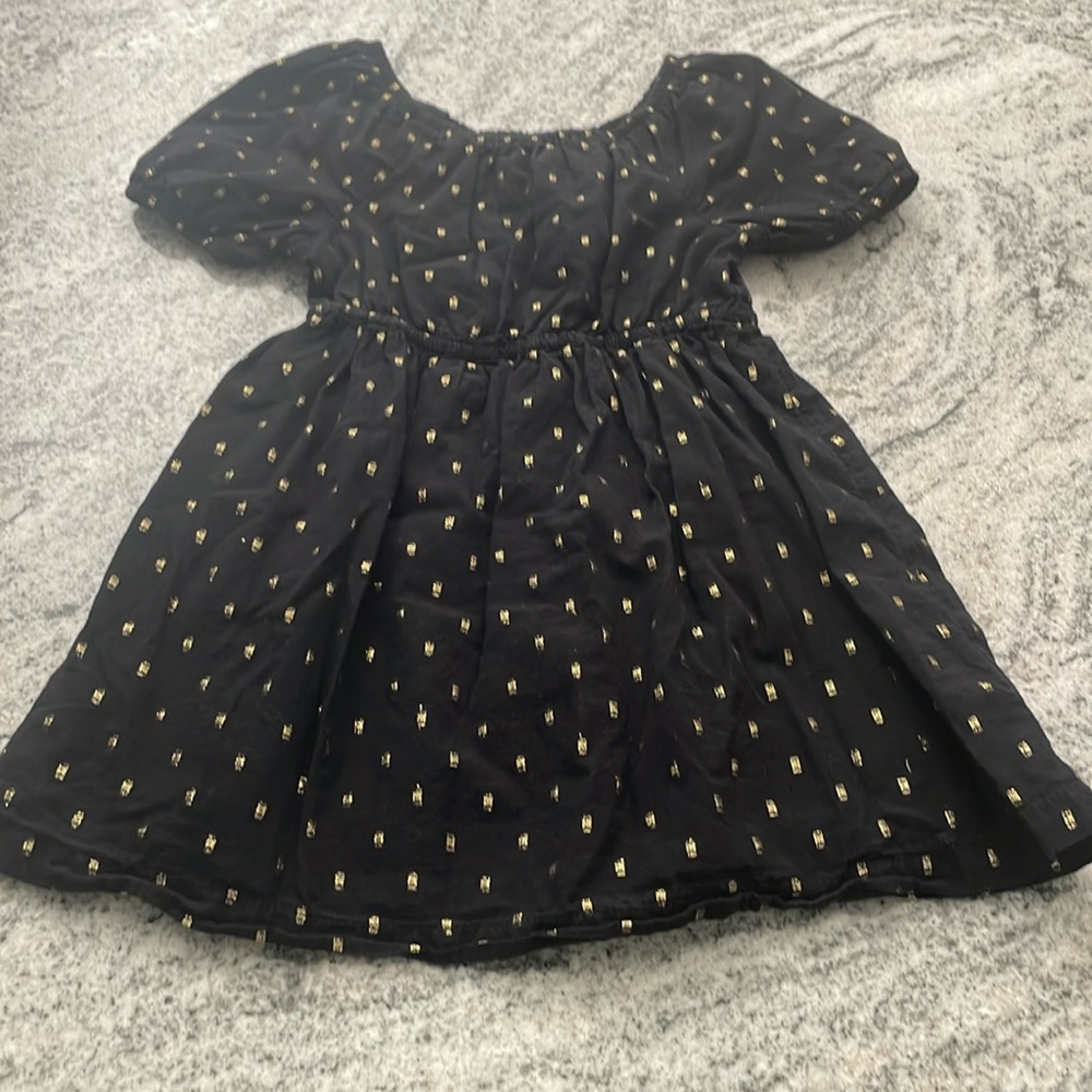 Black + Gold Dress l 4T
